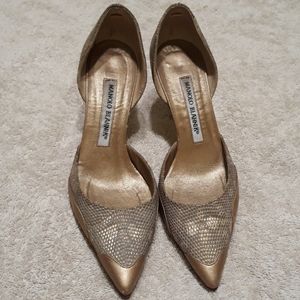 Manolo Blahnik resole  pre owned